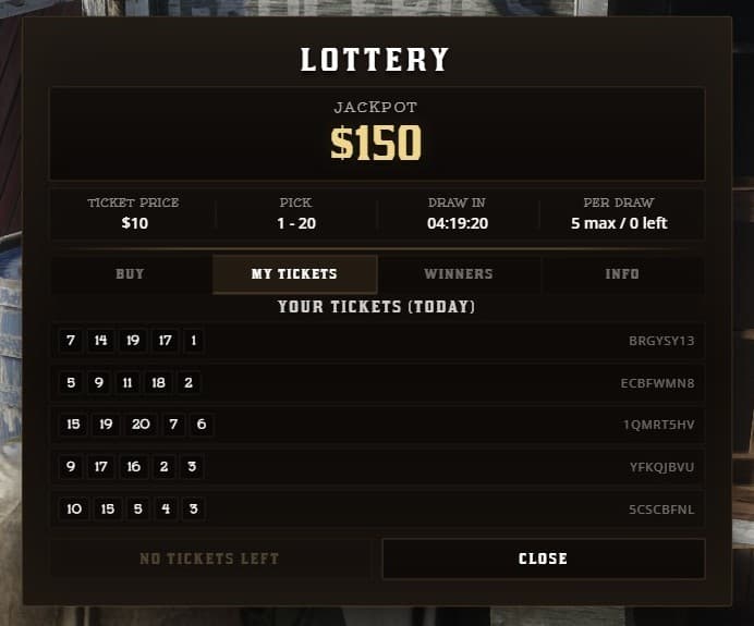 Rex Lottery 2