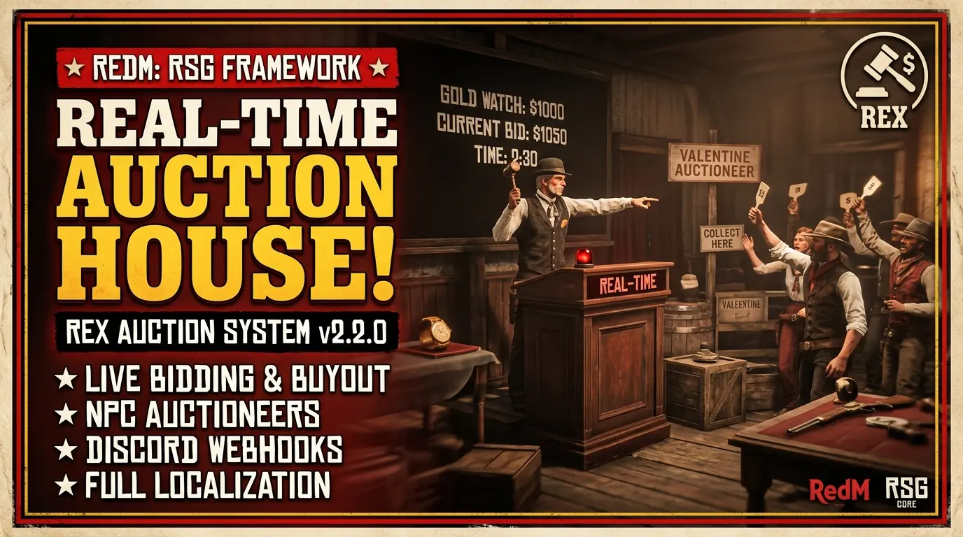 Auction — Rex Mega Pack screenshot